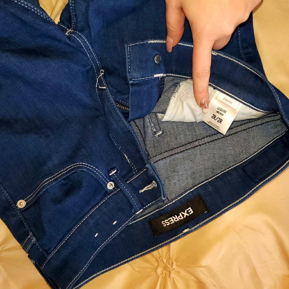 Like new Express jeans